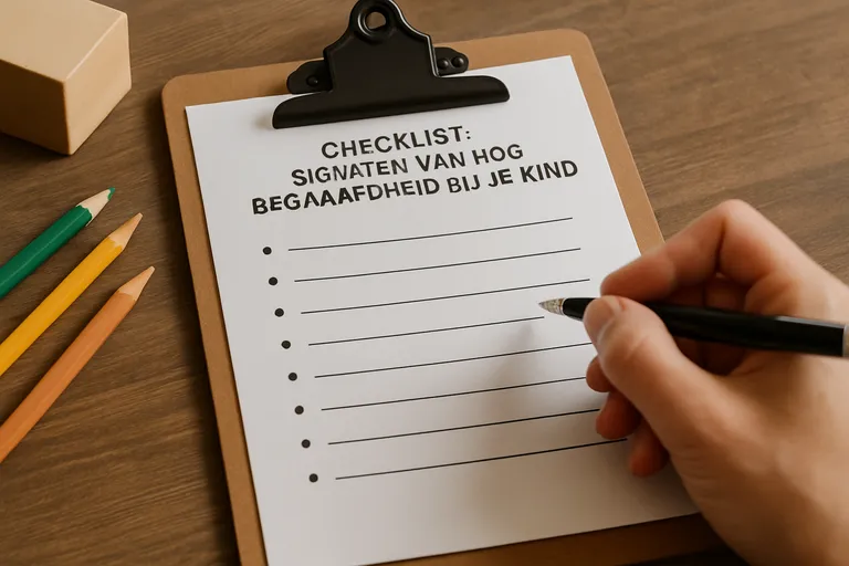 Checklist: signalen van hoogbegaafdheid bij je kind
