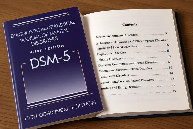 Hoofdgroepen van stoornissen in de DSM-5