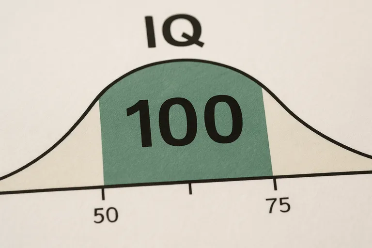 Wat betekent een IQ van 100