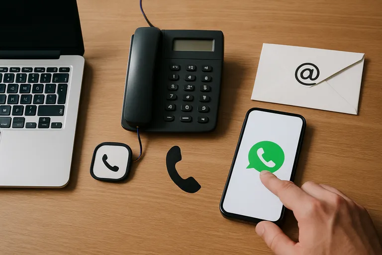 Zo neem je contact op